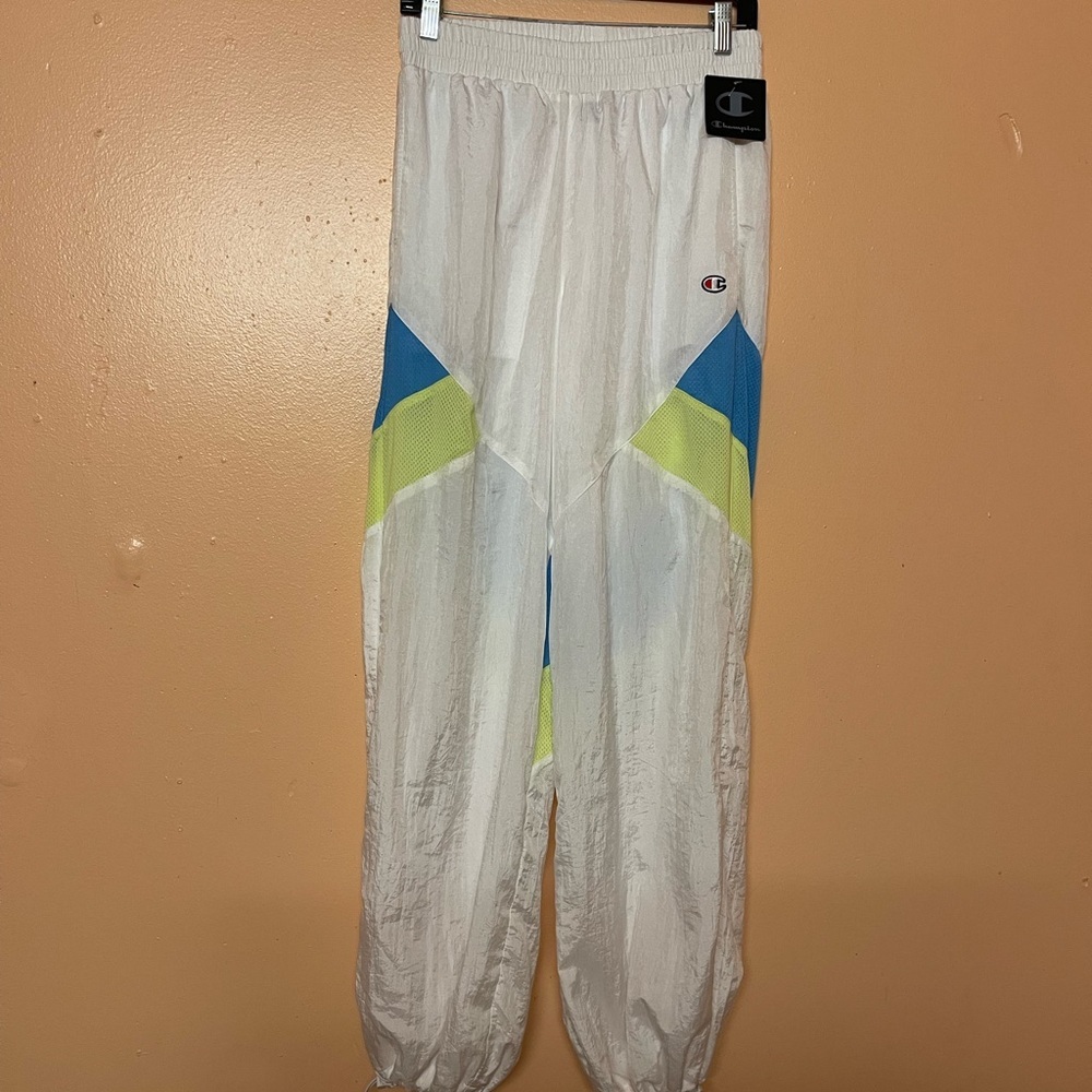 Champion Retro Men’s/ Women’s Nylon Track Pants Joggers New With Tags